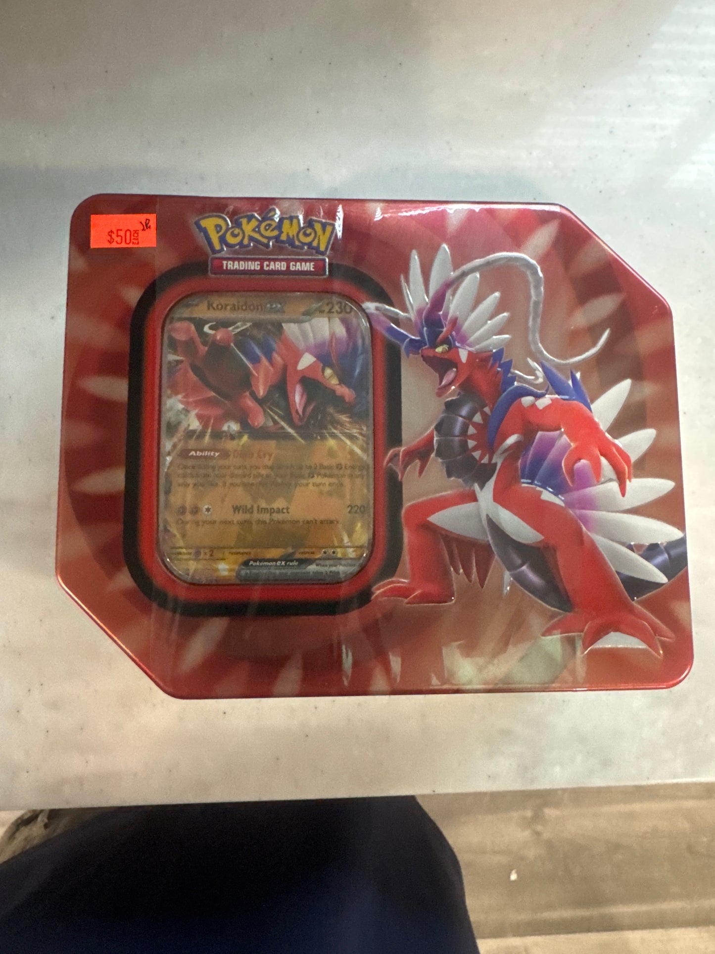 Paldea Legend (Koraidon) Tin
