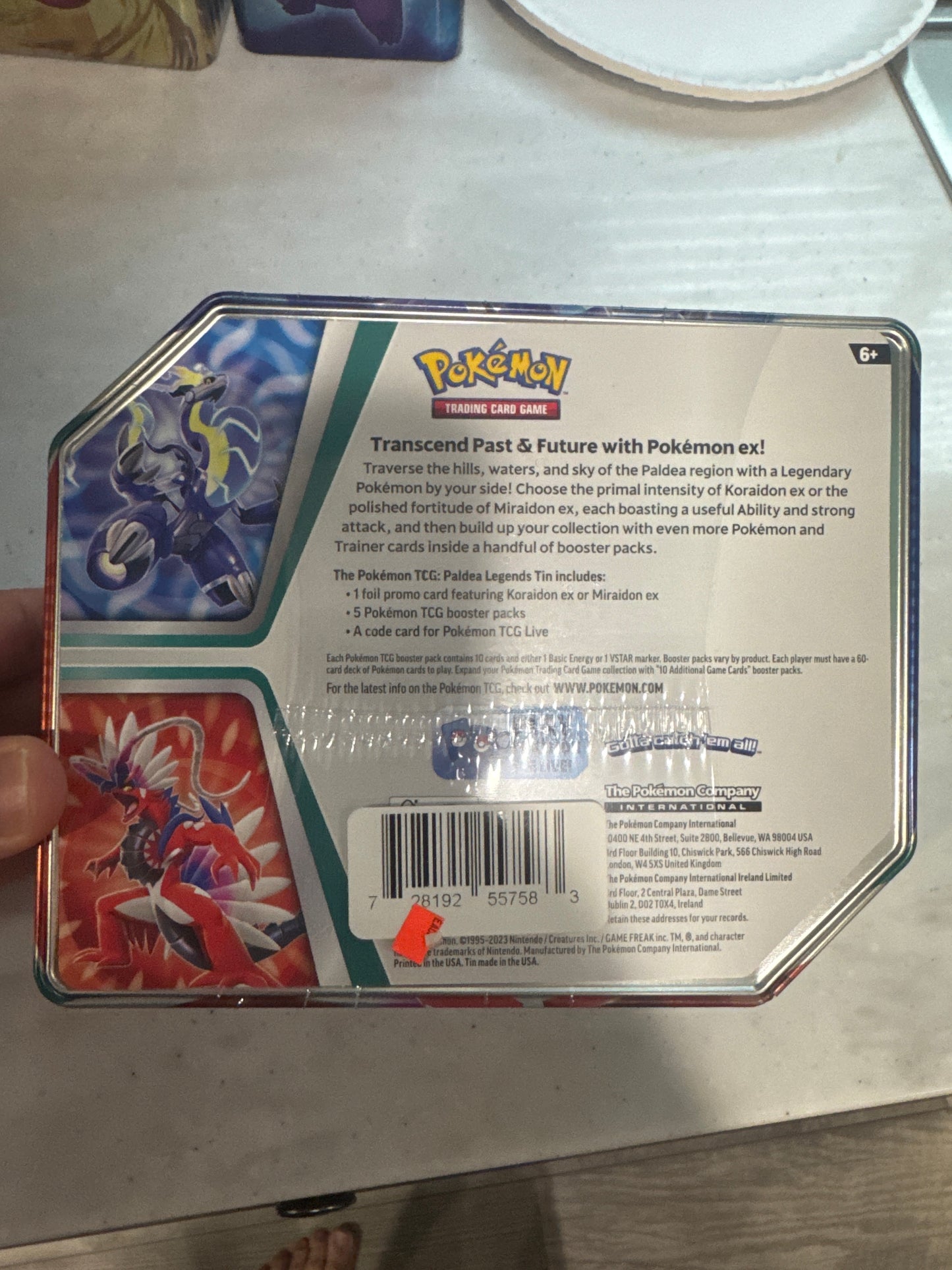 Paldea Legends (Miraidon) Tin
