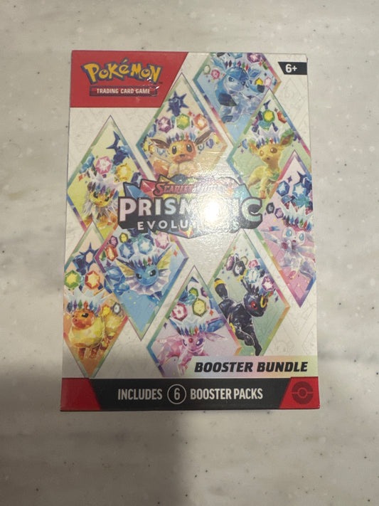 Prismatic Evolution Booster Bundle